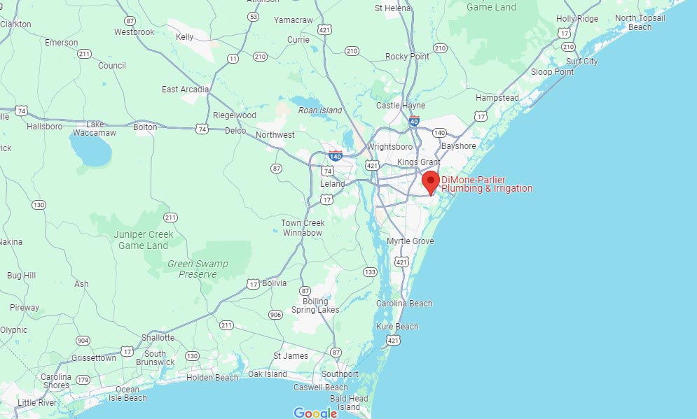 Residential Plumbing in Wilmington, NC DiMone Parlier Plumbing